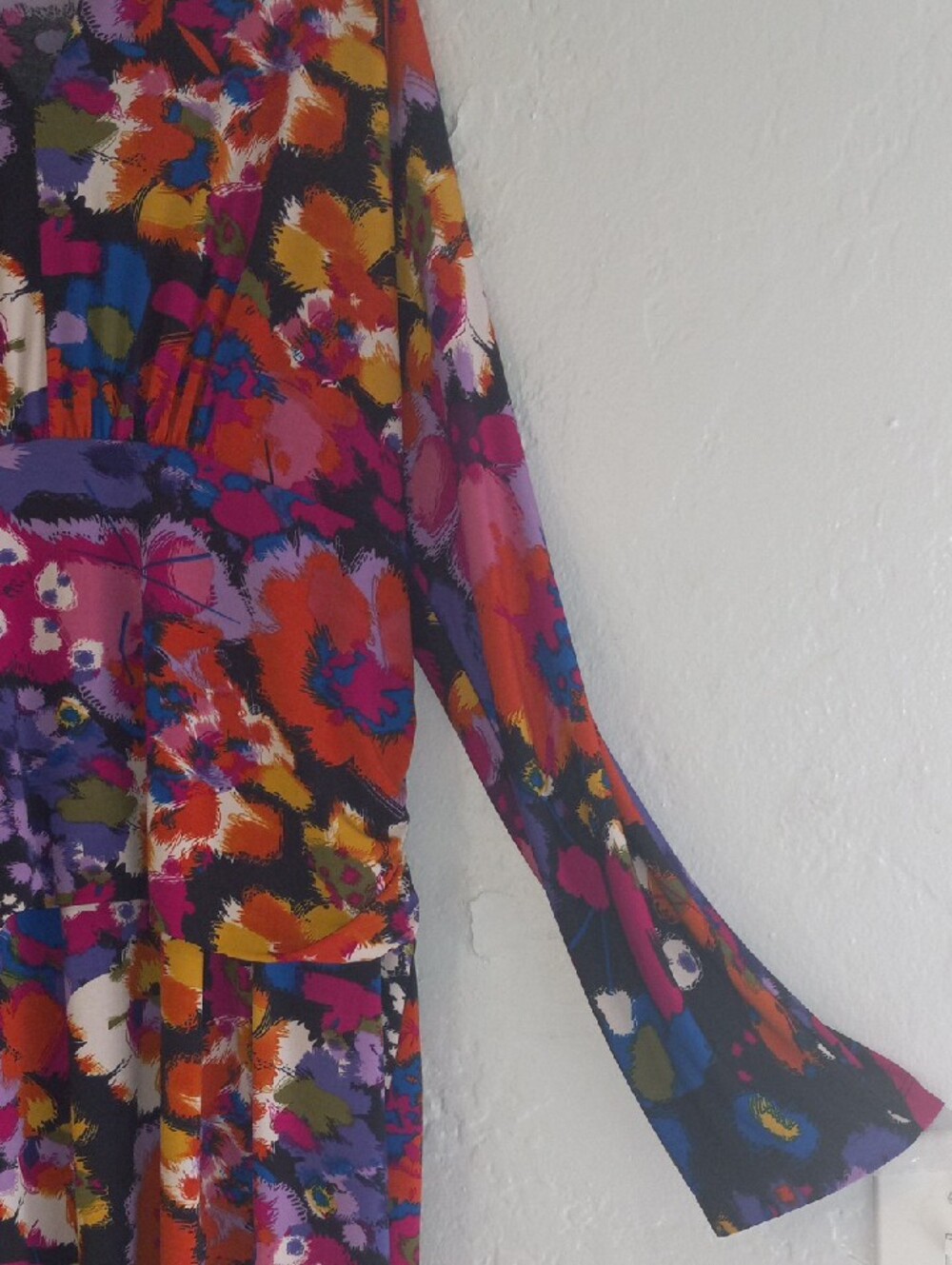 ASHRO Plus Size Multi-Color Mini Dress - Picture 4 of 4